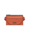 Burberry Earthy Orange Men's Olympia Location-print Belt Bag In Orange
