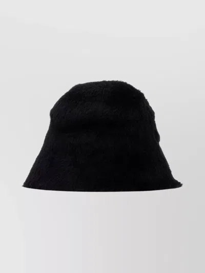 Burberry Eco Fur Bucket Hat Design In Blue