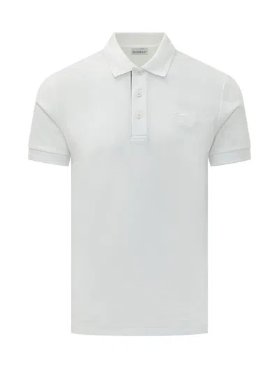 Burberry Eddie Ekd Polo In White