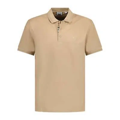 Pre-owned Burberry 'eddie' Polo-shirt Brown