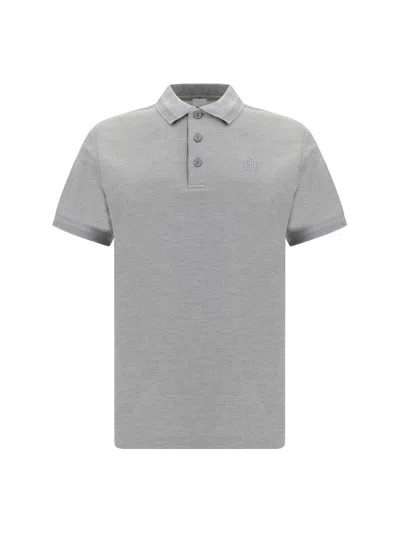 Burberry Eddie Polo Shirt In Pale Green