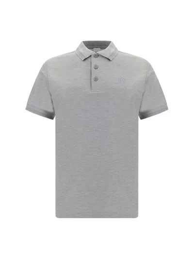 Burberry Eddie Polo Shirt In Grey