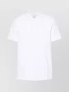 Burberry Eddie Shirt With Short Sleeves And Collar In White