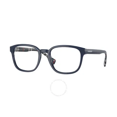 Burberry Edison Demo Square Men's Eyeglasses Be2344 4076 51 In Gray