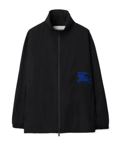 BURBERRY EDK-APPLIQUÉ HOODED JACKET