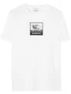 Burberry Ekd Embroidered Logo T-shirt In White