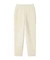 Burberry Edk Track Pants In Snowflake Color