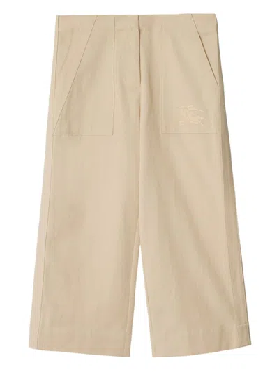 Burberry Kids' Edk Trousers In 中性色