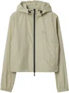 Burberry Nylon Jacket In 绿色