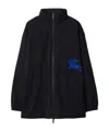 Burberry Nylon Jacket In Black