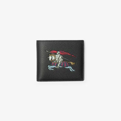 Burberry Ekd Bifold Wallet​ In Black