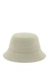 Burberry Ekd Bucket Hat In Neutro