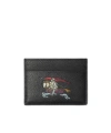 Burberry Ekd Card Case In Black