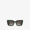 Burberry Ekd Cat-eye Sunglasses In Green
