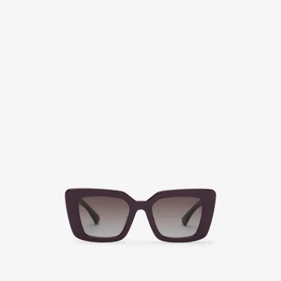 Burberry Ekd Cat-eye Sunglasses In Purple