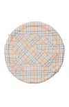 Burberry Ekd Check Cotton Playmat In Pale Stone