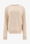 Burberry Turtleneck Silk Blend Sweater With Argyle Motif