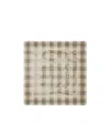 Burberry Ekd Check Wool Blend Scarf In Nude