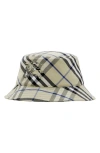 BURBERRY EKD CHECK TWILL BUCKET HAT