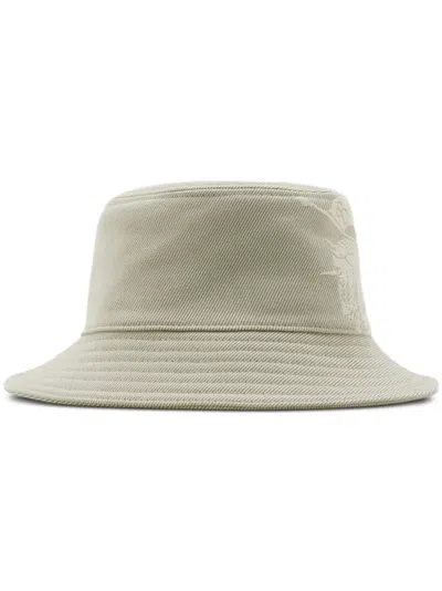 Burberry Ekd Bucket Hat In Neutrals