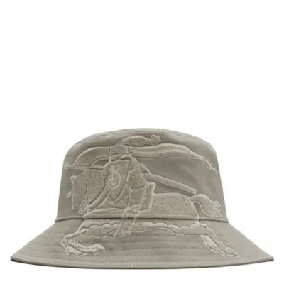 Burberry Equestrian Knight-embroidered Bucket Hat In Neutral