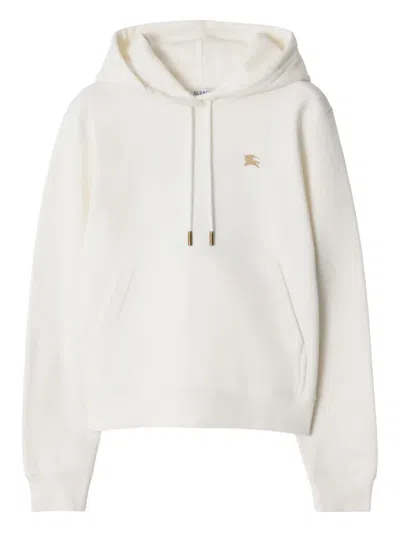 Burberry Sweatshirt With Cross-stitch Ekd In White