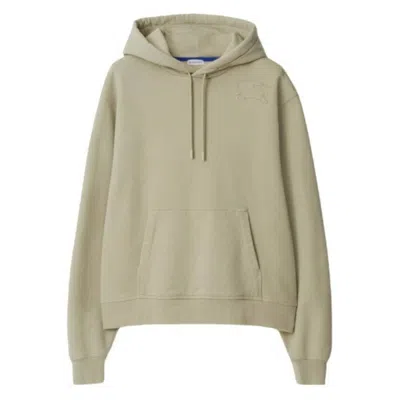 Burberry Ekd Cotton Jersey Hoodie In Neutral