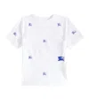 Burberry Boys White Ekd Cotton T-shirt In Weiss