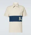 BURBERRY EKD COTTON POLO SHIRT