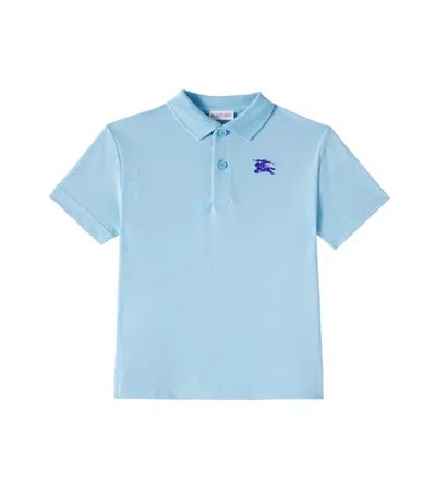 Burberry Kids' Ekd Cotton Shirt In Lizard