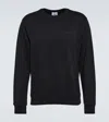 Burberry Logo-embroidered Pullover Sweatshirt In Black