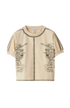 Burberry Ekd Cotton T-shirt In Calico
