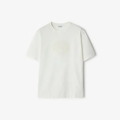 BURBERRY BURBERRY EKD COTTON T-SHIRT