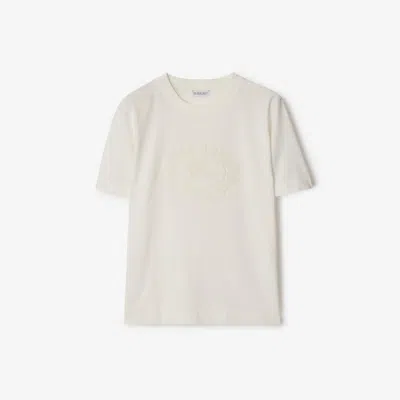 BURBERRY BURBERRY EKD COTTON T-SHIRT