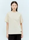 Burberry Ekd Cotton Jersey T-shirt In Cream