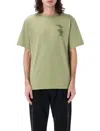 Burberry Ekd Cotton T-shirt In Green