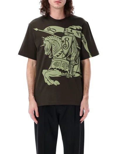 Burberry T-shirt In Green