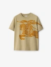 Burberry Ekd Cotton T-shirt In Hunter
