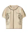 Burberry Ekd Cotton T-shirt In Nude