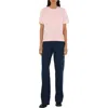 Burberry Ekd Cotton T-shirt In Pink