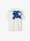Burberry Logo Short-sleeved T-shirt In Salt