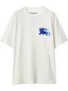 Burberry Ekd Cotton T-shirt In White