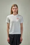 Burberry Ekd Cotton T-shirt In White