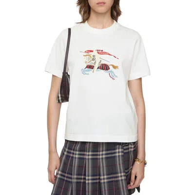 BURBERRY BURBERRY EKD COTTON T-SHIRT