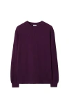 Burberry Ekd-print Cotton Sweatshirt In Pansy