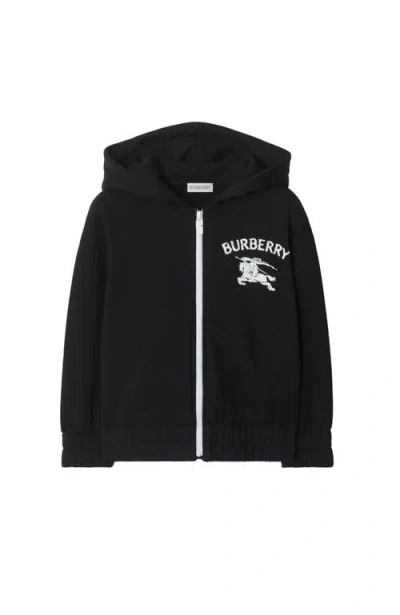 BURBERRY BURBERRY EKD COTTON ZIP HOODIE