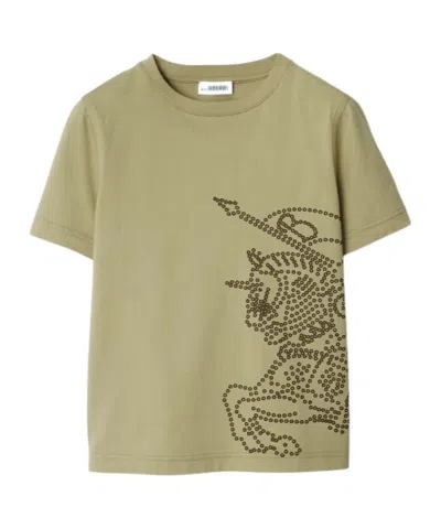 BURBERRY BURBERRY KIDS EKD SHORT SLEEVED CREWNECK T-SHIRT