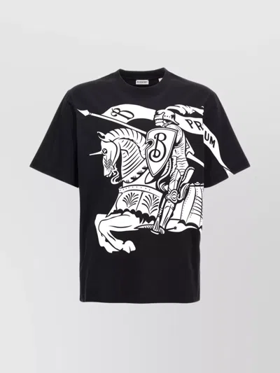 BURBERRY 'EKD' CREW NECK GRAPHIC PRINT T-SHIRT