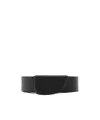 Burberry Ekd-debossed Leather Belt In Black