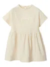 Burberry Ekd Dress In Neutrals